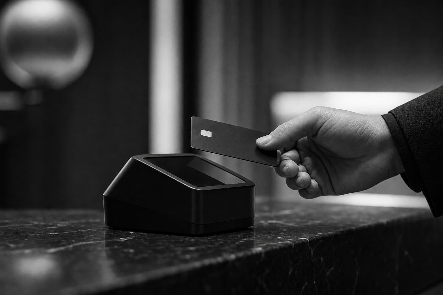 Contactless card payment at a terminal